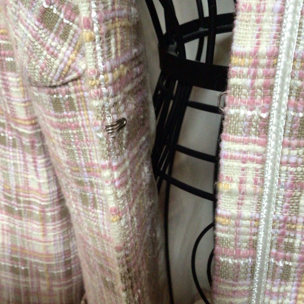 Lands’ End multi-pastel color Blazer, 16 - Picture 6 of 6